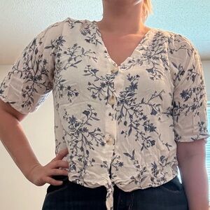 Floral blouse
